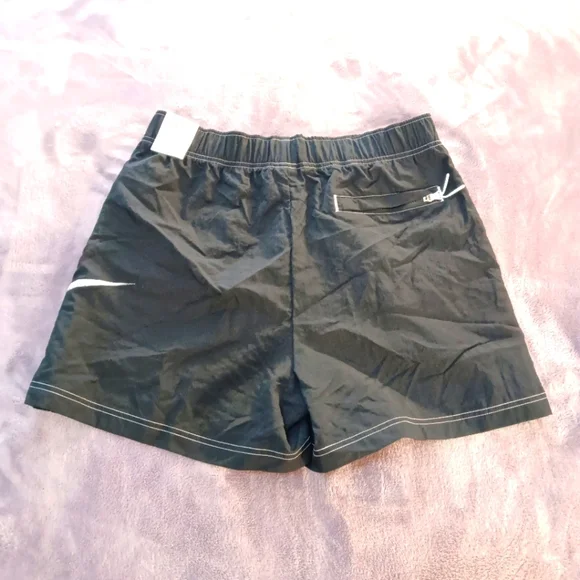 Nike Sportswear SwooshWomen's Woven High-Waisted Shorts Sz L DM6752-010 - Picture 7 of 7